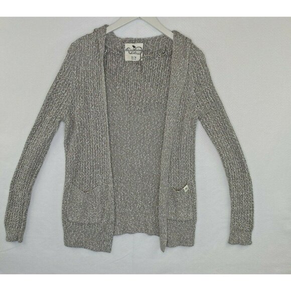 Abercrombie & Fitch Other - Abercrombie Kids Hood D Cardigan Heather Grey Size 13/14 RN 75654